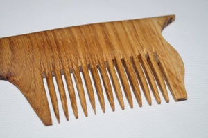 Handmade Wooden Comb Wide Tooth With Aerodynamic handling Hair Detangler Anti Static <b>Beard</b> Comb Salon Beauty <b>Care</b> Accessory - Product Image 6