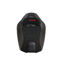 Accessoires Aerox 155 Design Carbone Siège Confort Deluxe Selle de Moto en Cuir Coussin de Siège de Moto pour Yamaha NVX155 V2