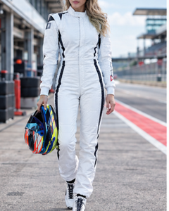<b>Men</b> White Color Blocked <b>Waterproof</b> Quick Dry Full Sleeve One Piece Racing <b>Suit</b> Polyester/Nylon - Product Image 6