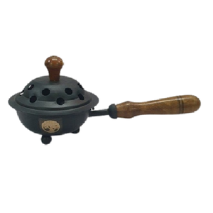 Antique Copper Alloy Bronze Finish Metal Incense Burner & Stick Holder Therapeutic Use Natural Indian <b>Home</b> Decor - Product Image 1