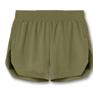 Shorts de sport pour homme, taille haute, en toile 100% coton, à séchage rapide, avec poche cachée - Product Image 2