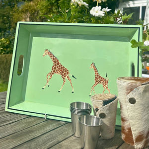 ถาดไม้เคลือบเงาทำมือจากเวียดนาม ถาดเสิร์ฟไม้ตกแต่งบ้าน ผู้ผลิตและจำหน่ายแบบ OEM ODM - Product Image 5