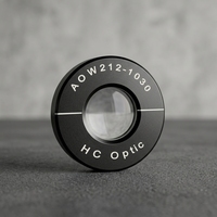 Plaque ondulée en cristal de quartz à espacement d'air de zéro ordre montée HC Optics, plaque ondulée optique à longueur d'onde personnalisée pour l'optique de polarisation