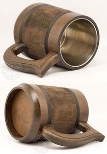 Mug à café en bois naturel, tasse à thé en bois massif, résistant à la chaleur, pour la maison, le café, le bar, le restaurant, au prix direct d'usine - Product Image 3