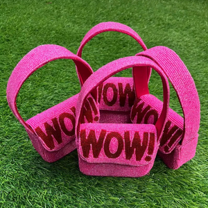 Hermoso Monedero Personalizado con Cuentas, Bolsa de Moda, Adorno de Cuentas Hecho a Mano, Materiales de Alta Gama y Bolsos de Moda con Cuentas por msr - Product Image 1