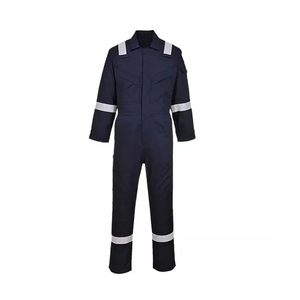 Breathable Cotton Hi Vis ANSI Class 2 <b>Waterproof</b> Safety Workwear Uniform Industrial Unisex Coverall Suit with Customized Logo - Product Image 2