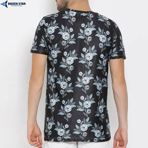 เสื้อยืดพิมพ์ลายแบบซับลิเมชั่นสำหรับทุกเพศ  โลโก้สั่งทำได้ แห้งเร็ว เหมาะสำหรับออกกำลังกาย - Product Image 3