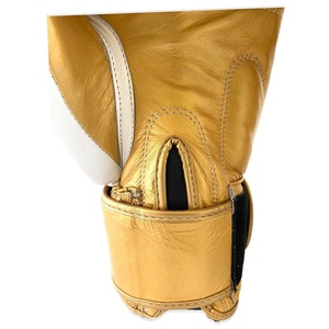 Custom Professional PU Leather Boxing <b>Gloves</b> Breathable Waterproof Non-Slip <b>Pull</b>-On Closure Hook-and-Loop Wrist for OEM RL-BG-29 - Product Image 2