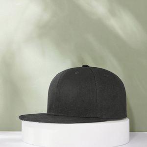 Gorra de Béisbol Unisex de Color Sólido con Visera Plana, Estilo Hip Hop, para Baile Urbano, a la Moda, al por Mayor - Product Image 3