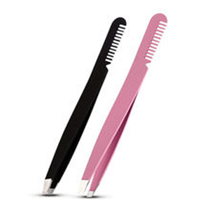 Professional <b>Lash</b> Perfector 2.0 Dual-Ended Stainless Steel Eyebrow Applicator Tweezer and Separator <b>Comb</b> with Pointed Tips - Product Image 2