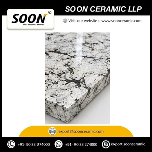 Dalles de granit polies de qualité export indienne, pierre naturelle Alpine White-2, modernes, grandes, écologiques et durables, pour escaliers, cheminées et éviers - Product Image 3