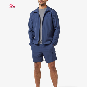 Ensemble coupe-vent en nylon, design personnalisé, haute qualité, survêtement imperméable deux pièces avec nouveau design, tenue décontractée, ensembles coupe-vent - Product Image 5