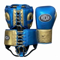 Conjunto Personalizable No Boxing No Life, Guantes de Boxeo Ligeros, Transpirables, de Secado Rápido, que Absorben la Humedad, con Cordones, Ajuste Universal