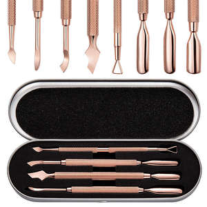 Professional Stainless Steel Curved Blade Cuticle Nipper & Pusher with Wide Jaw Opening for Finger Use-ANAAIF ENTERPRISES - Product Image 2