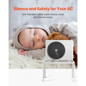 <b>Mini</b> <b>Split</b> Ductless <b>Air</b> <b>Conditioner</b> 9000-36000 BTU Ground Stand Adjustable Anti-Vibration Heat Pump Heav - Product Image 5