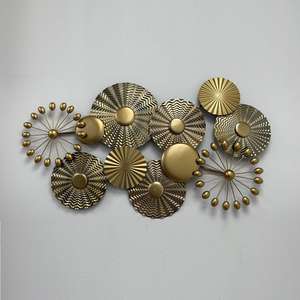 Nuevo Arte de Pared Metálico Hecho a Mano, Decoración Metálica Moderna y de Lujo para Sala de Estar y Oficinas - Product Image 4