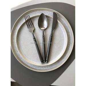 Pewter <b>Antique</b> Spoon Fork And Knife Set of 3 Latest Cutlery Set Hotel Restaurant Supplies - Product Image 5