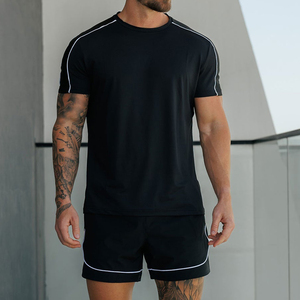 Camisetas de Hombre al por Mayor con Logotipo Personalizado, de Poliéster/Algodón, Corte Regular, Color Sólido, Tejido de Punto, Impresión Digital, Secado Rápido y Transpirables - Product Image 2