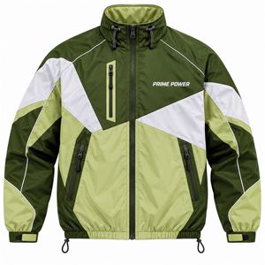 Veste coupe-vent à capuche personnalisée OEM, imperméable, coupe-vent, écologique, respirante, vêtements de sport d'extérieur, vente en gros - Product Image 1
