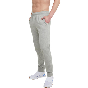 Pantalon de survêtement léger pour homme en molleton 100 % coton respirant, confortable pour les sports d'hiver et l'usage quotidien décontracté - Product Image 1