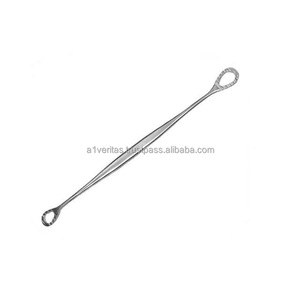 Curetas Uterinas de Acero Inoxidable A-1 VERITAS Sims, Instrumento de Curetaje Ginecológico, Reutilizable, para Tejido, Cirugía ORL, Hospital, UCI - Product Image 4