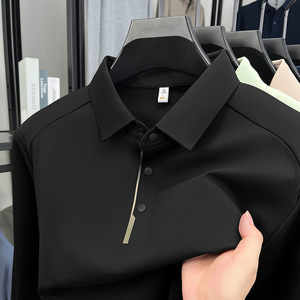 เสื้อโปโลชายแขนสั้นลำลองสำหรับเล่นกอล์ฟ รับผลิตแบบ OEM ODM ออกแบบได้ตามต้องการ ผ้าถักแห้งเร็ว ตำแหน่งโลโก้ด้านหน้า - Product Image 1