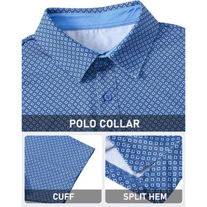 Suministro al por mayor de polos para hombre, polos personalizados de manga corta para la personalización con logotipo y uso personalizado. - Product Image 5