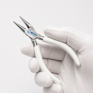 Professional Stainless Steel Round Nose Jewelry Making Pliers <b>Wire</b> Looping Beading <b>Craft</b> Tool OEM ODM Factory Wholesale - Product Image 2
