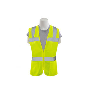 Gilet de sécurité haute visibilité personnalisé, classe 1 ANSI, imperméable, avec éclairage LED et logo personnalisé, idéal pour les travaux de construction - Product Image 1