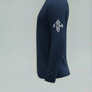 T-shirt à manches longues pour homme de qualité supérieure 2026, col rond, 100% coton, style décontracté, surdimensionné, personnalisé sur demande, RIVIAN ATLANTIC - Product Image 6