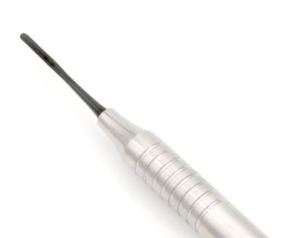 Periotomo de doble extremo, recto y serrado # Instrumento de Extracción Dental y Corte del Ligamento Periodontal de 6 Piezas, Color Negro - Product Image 2