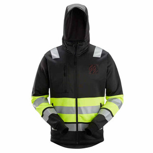 Chaqueta de Seguridad Fluorescente, Transpirable e Impermeable, con Exterior de Poliéster, Cinta Reflectante, Resistente al Agua, Alta Visibilidad, Certificación CE, Ropa de Trabajo - Product Image 1