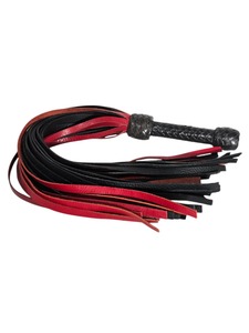 Fouet en cuir durable résistant aux chocs, poignée antidérapante, poids équilibré, stimulation précise et sensuelle, taille personnalisée - Produits Bondage - Product Image 3