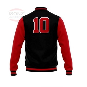 Chaquetas Varsity Personalizadas de Estilo Urbano para Hombre, Chaquetas Varsity Lisas al por Mayor con Logotipo Personalizado, Chaqueta Varsity Letterman Lisa 2026 - Product Image 2