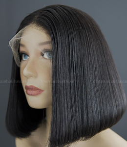 Meilleure extension de tissage de cheveux humains vierges Remy 100% soyeux et lisses, d'origine vietnamienne, avec mèches à trame unique - Product Image 2