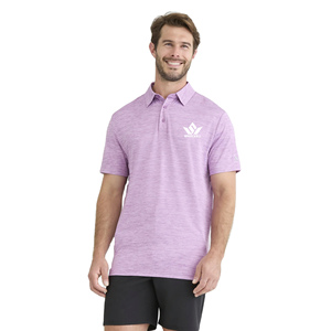 Polo de Manga Corta para Hombre, Color Azul Marino, Tejido de Punto, Corte Regular, Cierre de Botones, Estilo Casual para Negocios, Golf y Tenis - Product Image 2