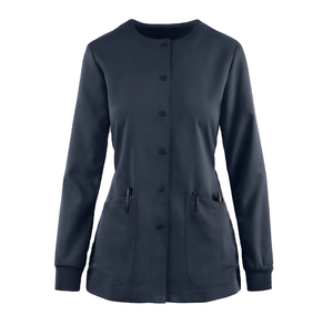 Uniformes Médicos GRACE SIGN Unisex, Último Diseño, Chaqueta de Enfermería Elegante, Conjuntos de Uniformes Tejidos de Spandex/Poliéster sin Costuras para Hospital - Product Image 2