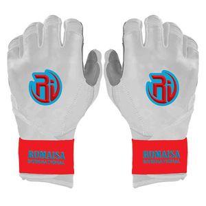 OEM Custom <b>Baseball</b> Batting <b>Gloves</b> Premium Cabretta Leather Anti-Slip Grip Lightweight Adult Youth Sports <b>Gloves</b> - Product Image 1