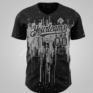 Camiseta de Béisbol Personalizada de Malla, Uniforme Deportivo de Poliéster, Transpirable, de Secado Rápido, para Entrenamiento y Juegos - Product Image 2
