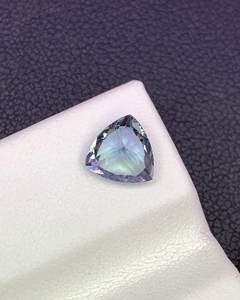 Natural Blue Tanzanite Trillion Cut Gemstone Loose Stone <b>for</b> Jewelry Making From ZUBEDA GEMS and JEWELLRY Rajasthan India - Product Image 5