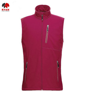 แจ็คเก็ตซอฟต์เชลล์ดีไซน์พิเศษสำหรับผู้ชายจาก Ryan Pro Gear เนื้อผ้านุ่มสบาย ระบายอากาศได้ดี พร้อมโลโก้แบบกำหนดเอง ดีไซน์ OEM - Product Image 6