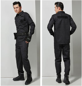 Uniformes de Guardia de Seguridad de Algodón Transpirable Personalizados 2026 para Uso en Hoteles y Ceremonias, Tallas Unisex para Adultos - Product Image 6