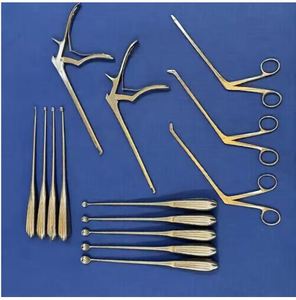 Juego de Instrumentos Veterinarios para Laminectomía, Kit de Cirugía Ortopédica de Columna Vertebral, Manual, Reutilizable, Acero Inoxidable Alemán, para Perros y Caballos, con Certificación CE - Product Image 2