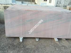 Losa de Piedra Natural en Tono Rosa Mármol con Patrón de Vetas Diagonales para Encimeras, Pisos, Paneles de Pared y Azulejos de Interior - Product Image 2