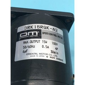 มอเตอร์ควบคุมความเร็ว Oriental Motor รุ่น 3RK15RGK-A2 - อุปกรณ์และอะไหล่เซมิคอนดักเตอร์ชั้นนำระดับโลกที่เชื่อถือได้ - Product Image 5