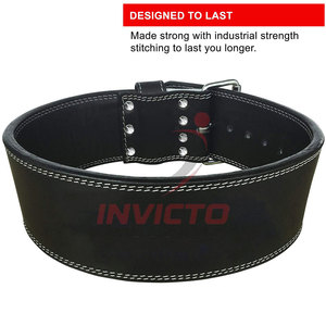 Cinturón de Levantamiento de Pesas de Cuero Personalizado, Cinturón de Entrenamiento para Gimnasio y Fitness, Compre un Cinturón de Levantamiento de Pesas Personalizado - Product Image 3