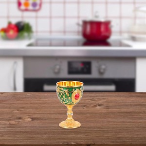 Copa de Vino de Acero Inoxidable Premium, Moderna, con Acabado de Espejo - Product Image 3