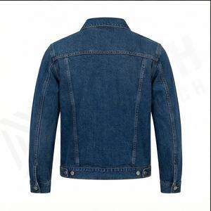 แจ็กเก็ตยีนส์สำหรับผู้ชาย, แจ็กเก็ตยีนส์ทรงหลวมแนววินเทจสำหรับฤดูใบไม้ผลิและ2025แจ็กเก็ตฤดูใบไม้ร่วง - Product Image 3