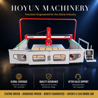 Hongyi – scie à pont à 5 axes, Machine de découpe de pierre, scie à pont Cnc à 5 axes pour marbre et granit