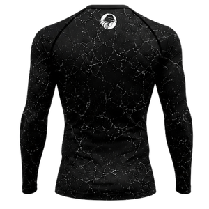 Ensemble de vêtements de sport pour homme, manches longues et leggings noirs, compression active pour l'entraînement, fitness, gym, sport, entraînement athlétique - Product Image 5